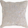 Adeline Accent Pillow, Decorative Pillow by Surya, 18" length x 18" width thumbnail