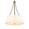 Andalucia 4 Light Drum Pendant, by Uttermost, 32.5" height x 24" diameter thumbnail 7