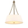 Andalucia 4 Light Drum Pendant, by Uttermost, 32.5" height x 24" diameter thumbnail 7