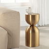 Golden Vessel Modern Accent Table thumbnail 3