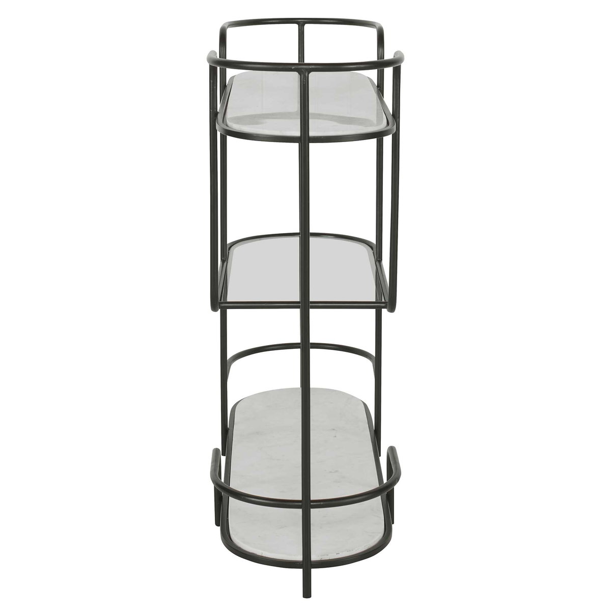 Trolley Bar Console, Console Table by Uttermost, 44" width x 38" height x 14" depth View 6