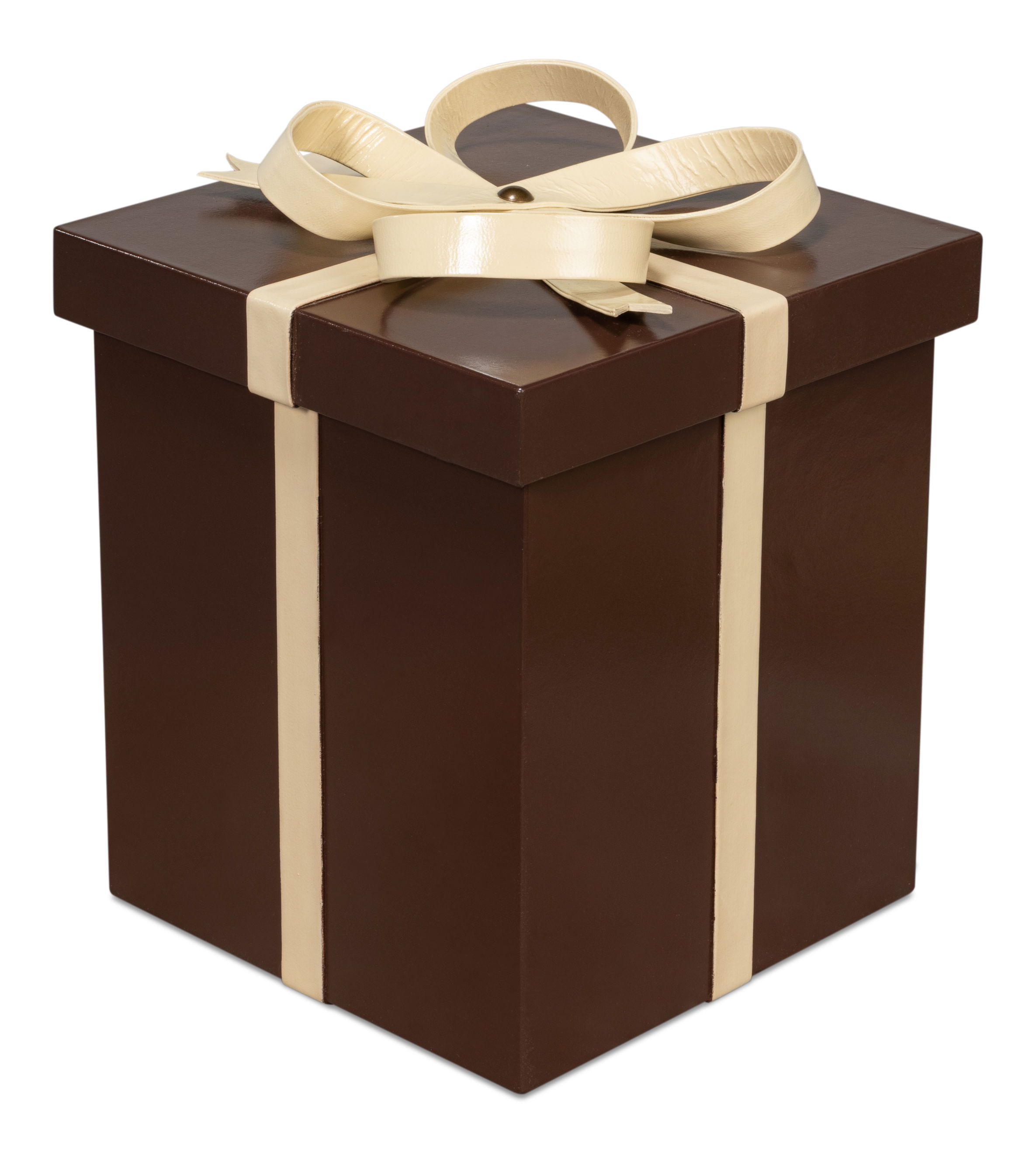 Ferrell Leather Holiday Boxes,S/3,Choco large image 