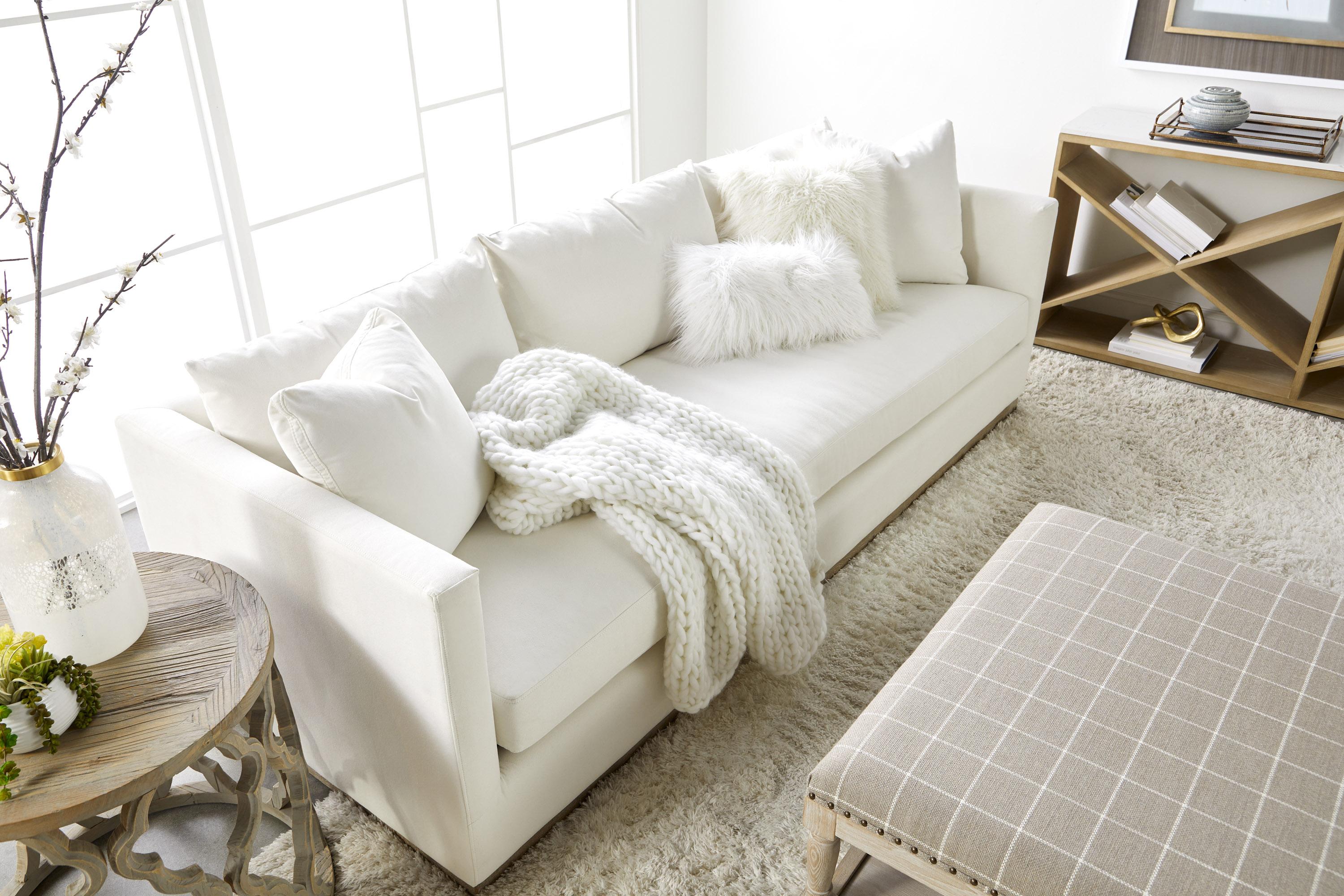 Siena 96' Plinth Base Sofa, Seating by Essentials for Living, 96" width x 32" height x 37.5" depth View 13