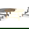 Rosie   Round Medium Brown Wood Coffee Table thumbnail 0