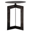 Deltoid Gunmetal Accent Table, Side & End Table by Uttermost, 17.5" width x 24" height x 17.5" depth thumbnail 1