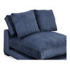 Plunge Slipper Chair Navy, Accent Chair by Moe's Home, 41.5" width x 33" height x 46" depth thumbnail 5