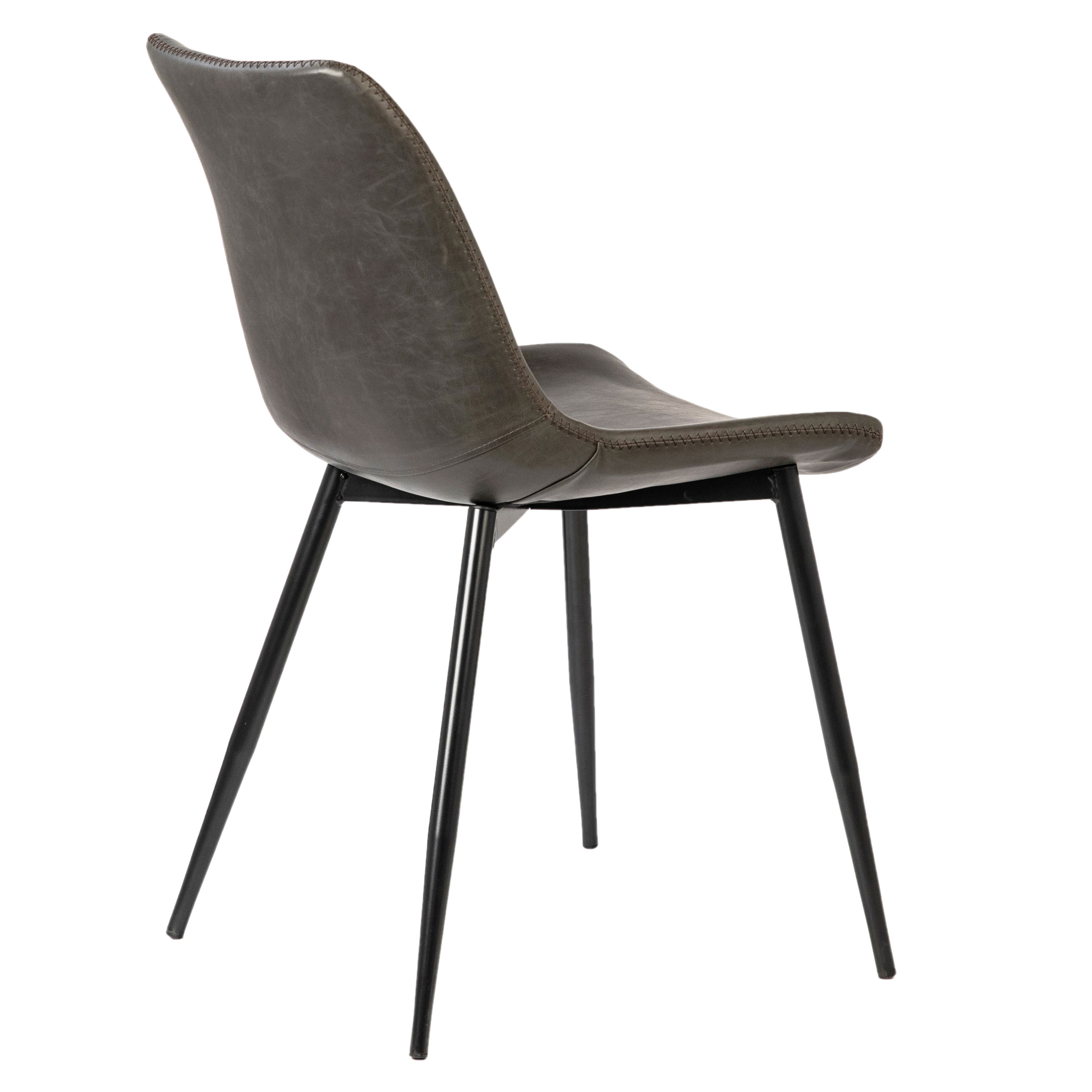 Rufina Dining Chair, by Dovetail, 22.4" width x 32.8" height x 18.1" depth View 3