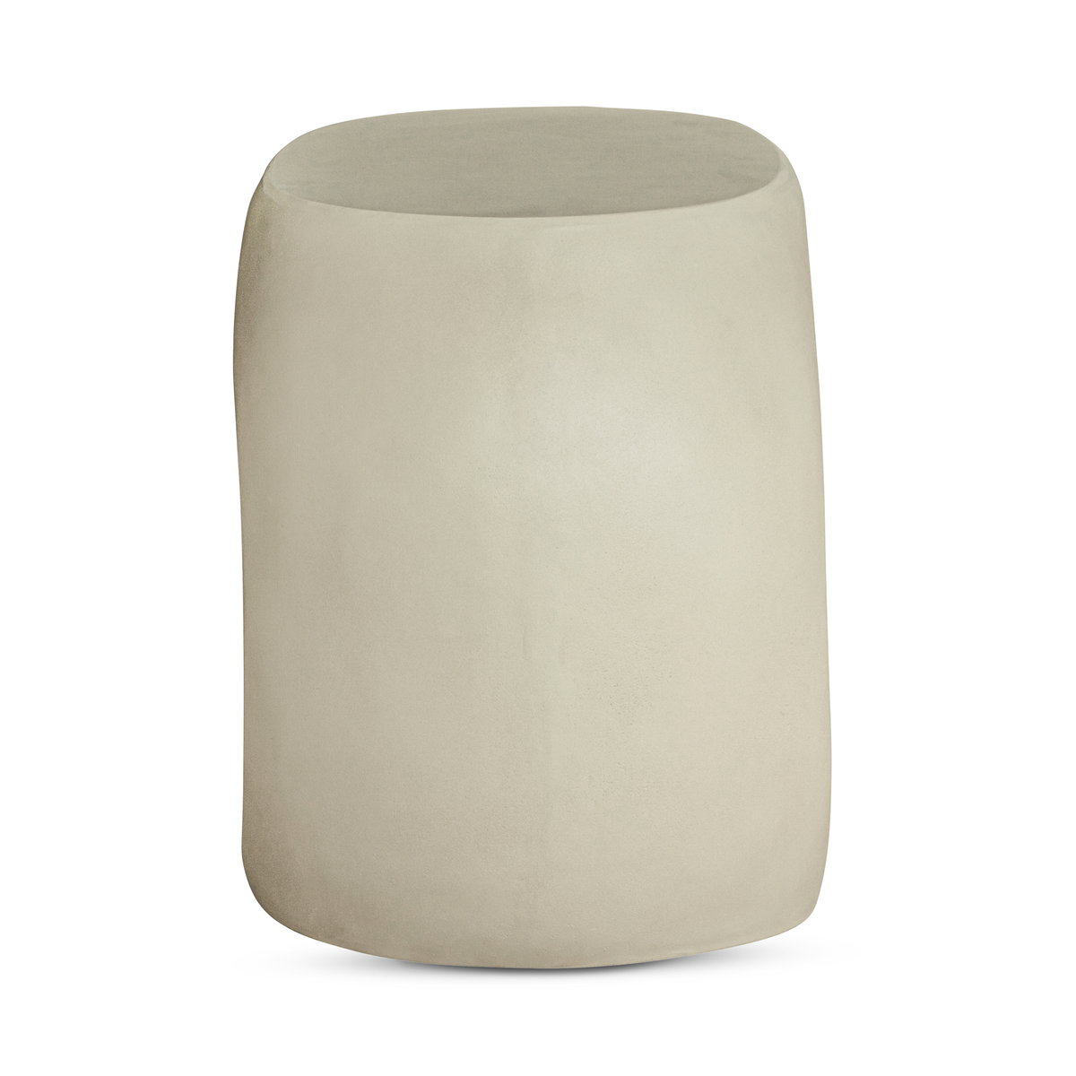 Albers Outdoor Stool Cream, Outdoor Chair by Moe's Home, 2'2.75" width x 1'5.75" height x 1'2.75" depth View 3
