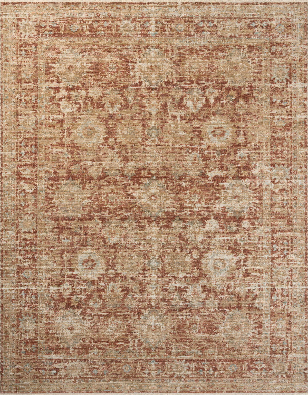 Loloi Heritage Rug, 4' length x 8' width View 1
