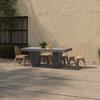 Kendall Outdoor Dining Chair Natural-set Of Two, by Moe's Home, 23.5" width x 31" height x 23" depth thumbnail 9