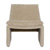 Gisella Occasional Chair Sand, Accent Chair by Dovetail, 25.75" width x 30" height x 33.75" depth thumbnail 2