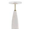 Sora Glass Drink Table, Side & End Table by Uttermost, 12" width x 24" height x 12" depth thumbnail 5