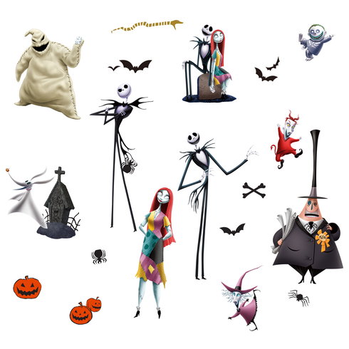 The Nightmare Before Christmas Wall Decals