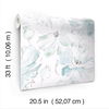 Floral Dreams Blue & Green Wallpaper thumbnail 1