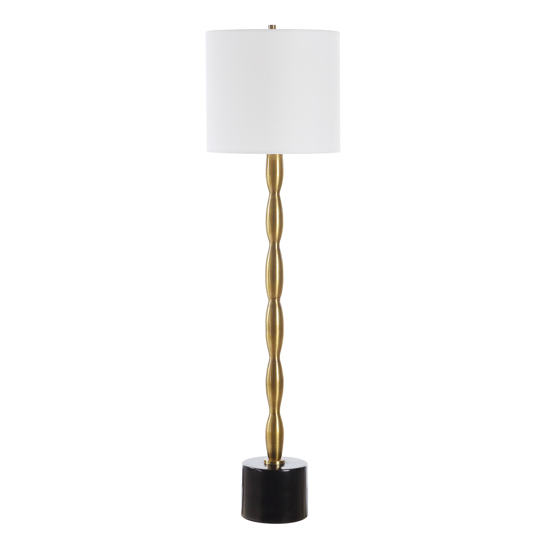 Ezra Brass Buffet Lamp large image 