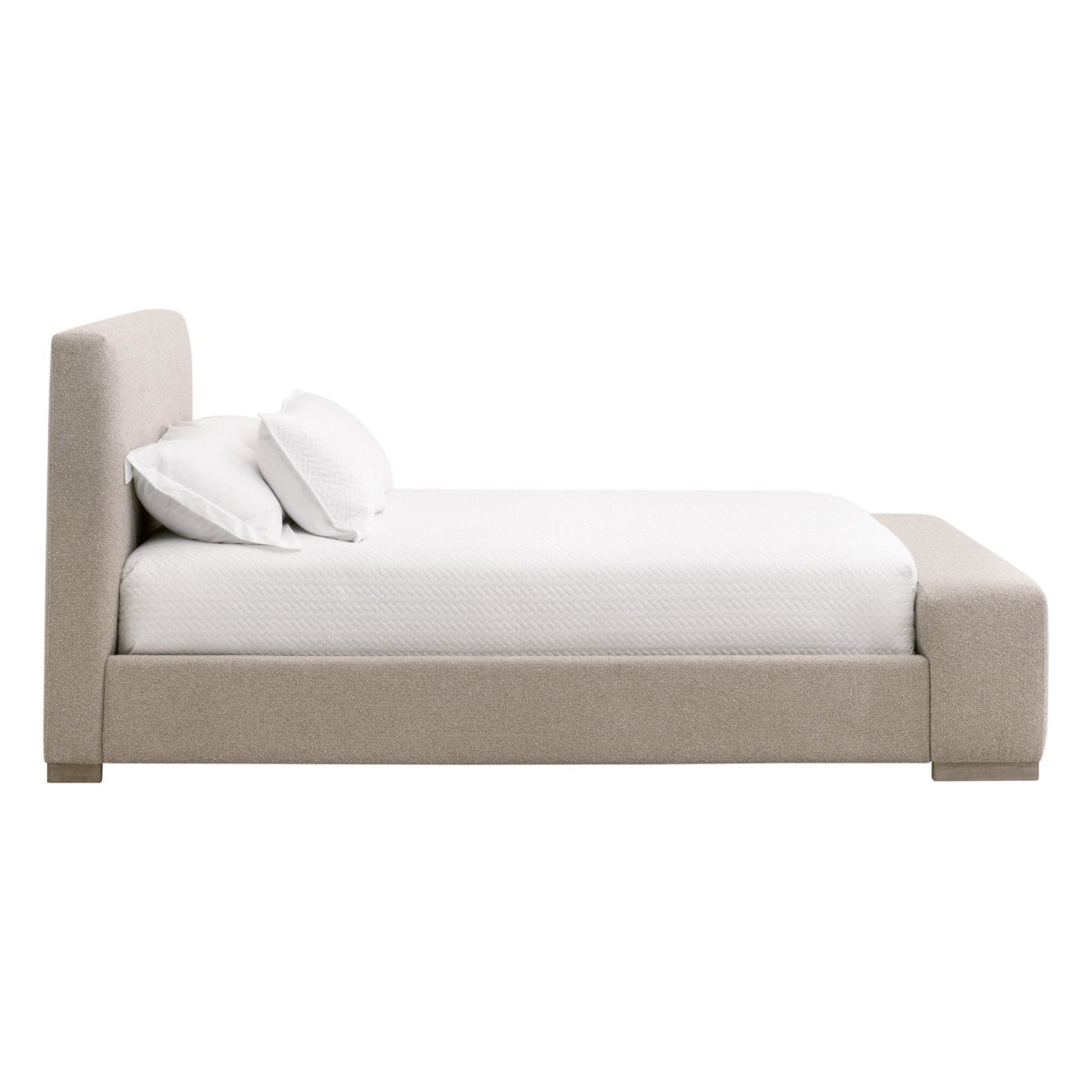 Warren Cal King Bed, by Essentials for Living, 78.5" width x 44.5" height x 103" depth View 3