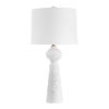 Sonata Textured White Table Lamp thumbnail 4