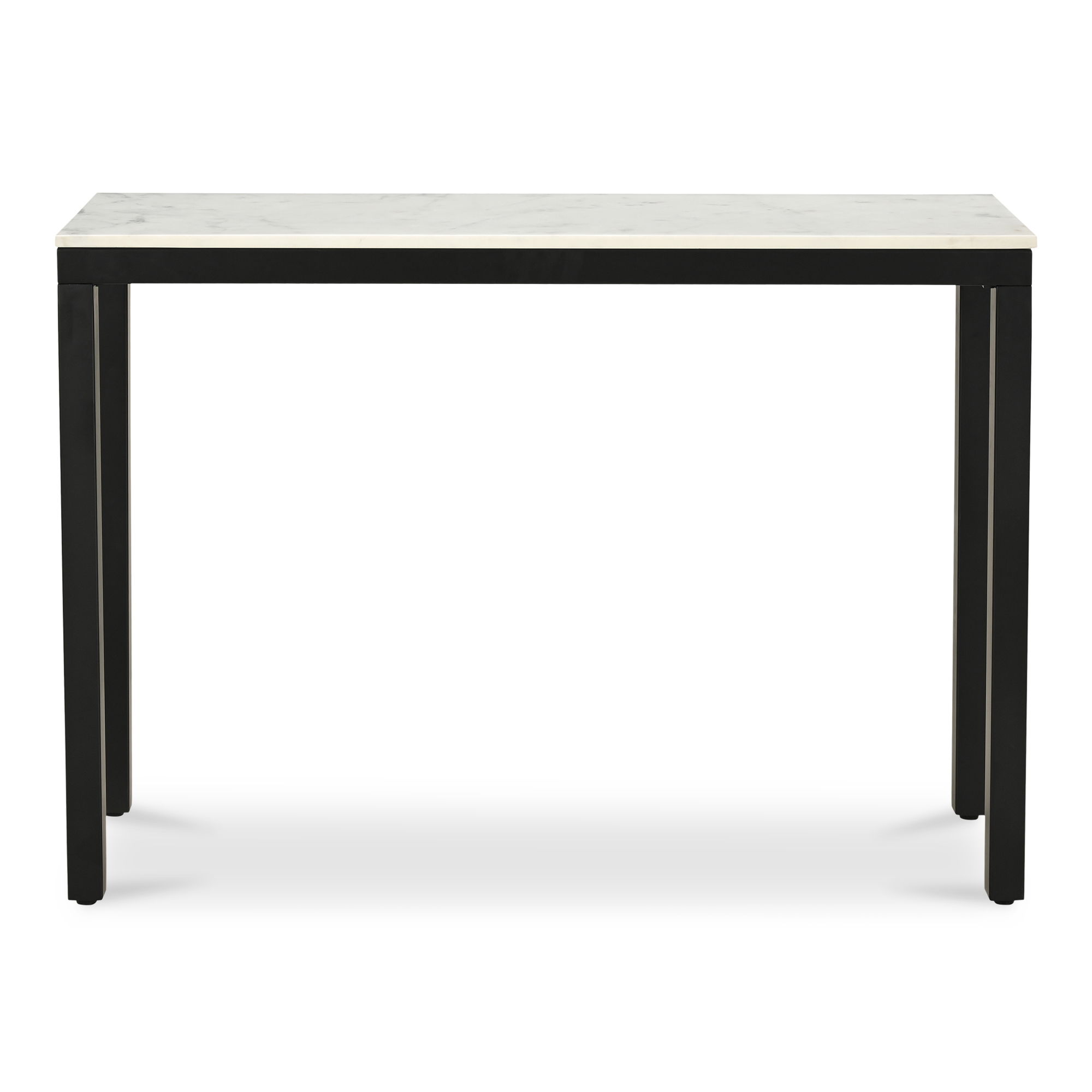 Parson Console Table White, by Moe's Home, 42" width x 30" height x 14" depth View 1