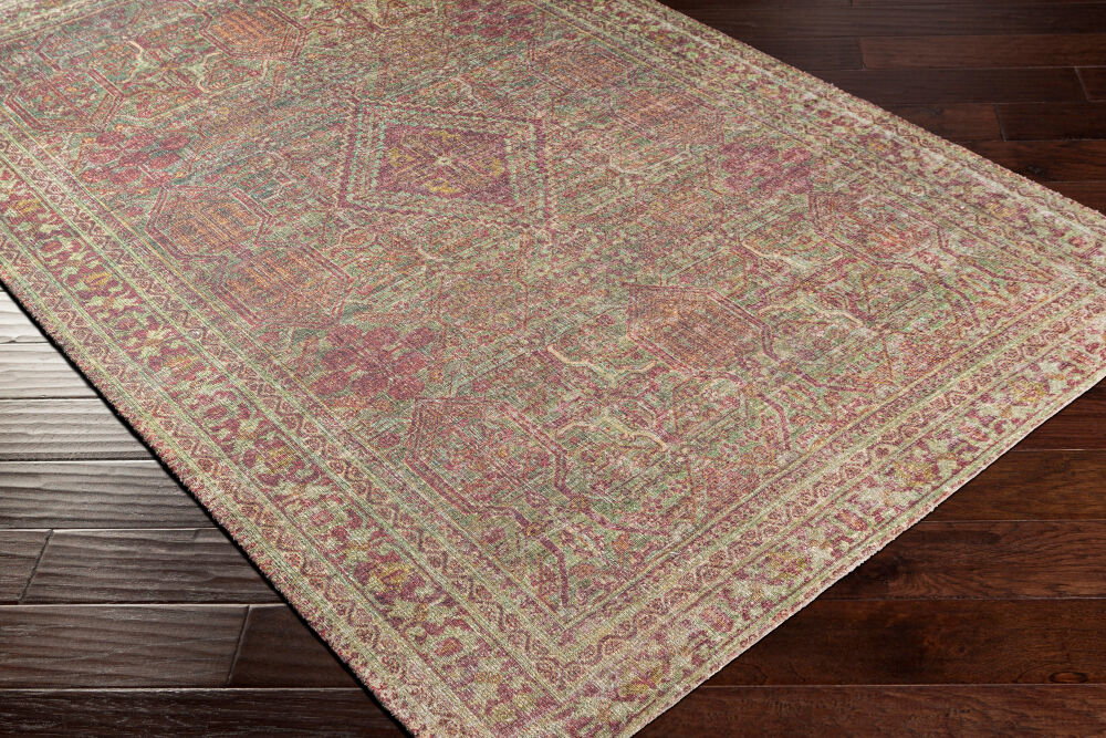 Unique Handmade Rug, by Surya, 3' length x 2' width