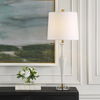 Colette White Stone Table Lamp thumbnail 1