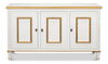 Louis Xvi Buffet,Cotina White, Cabinets & Sideboard by Sarreid, 60" length x 18" width x 34" height thumbnail 2