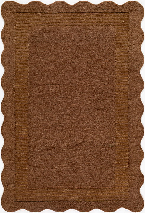 Scalloped Handmade Rug