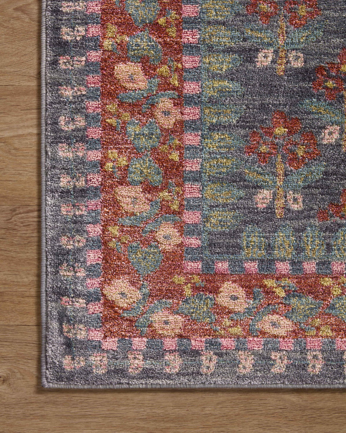 Rifle Paper Co. x Loloi Fiore Rug, 9' length x 12' width View 3