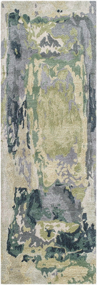 Kavita Handmade Rug, by Surya, 8' length x 2'6" width