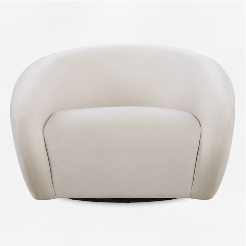 DeSoto Cream Swivel Chair