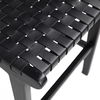 Dale Counter Stool Black Leather Black Frame thumbnail 5