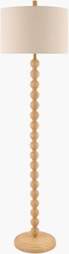 Lubao Accent Floor Lamp, by Surya, 16" width x 62" height thumbnail