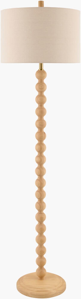 Lubao Accent Floor Lamp, by Surya, 16" width x 62" height