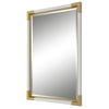 Malik White & Gold Mirror 4 Malik White & Gold Mirror thumbnail 4