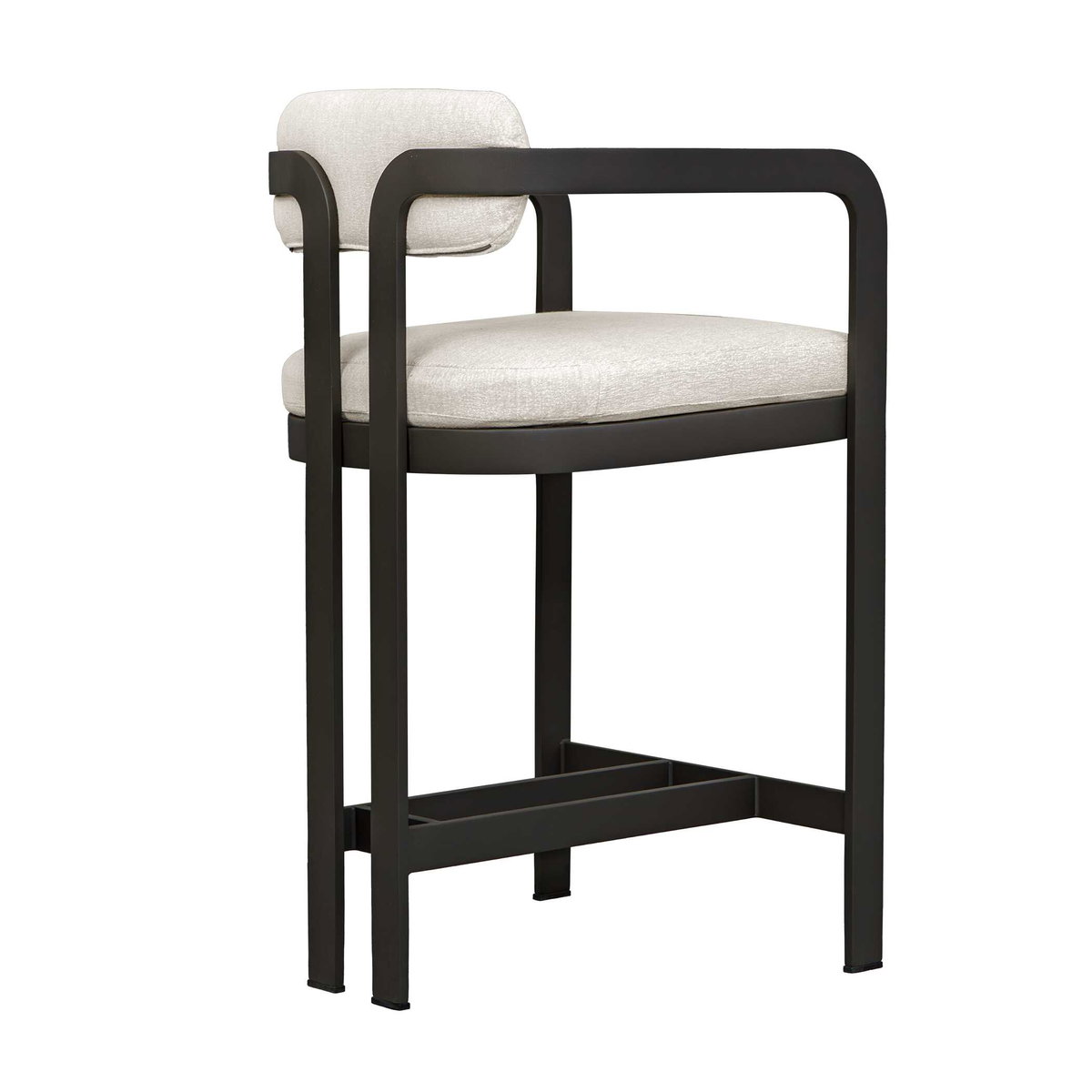 Kalmar Outdoor Counter Stool, Outdoor Stool by Uttermost, 1'9" width x 3'0.2" height x 1'8" depth View 6