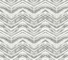 Petite Watercolor Chevron Black & White Wallpaper thumbnail 0