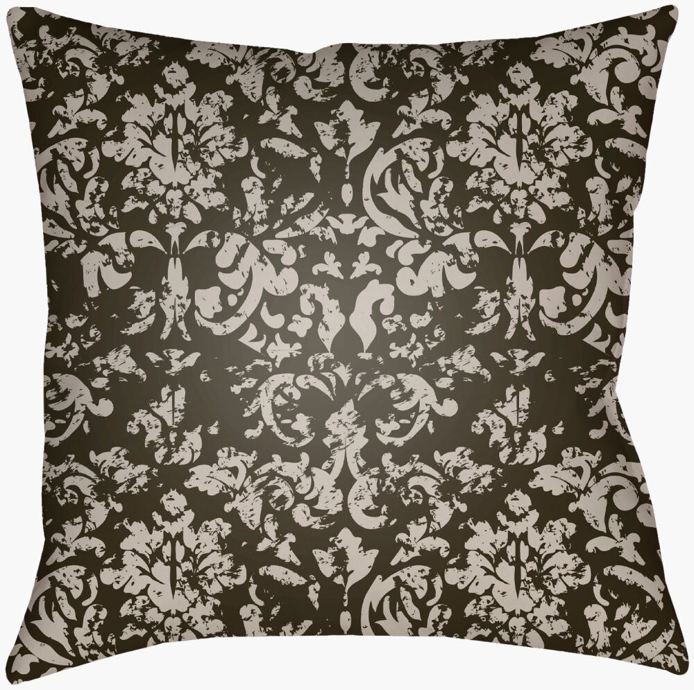 Moody Damask Accent Pillow large image 