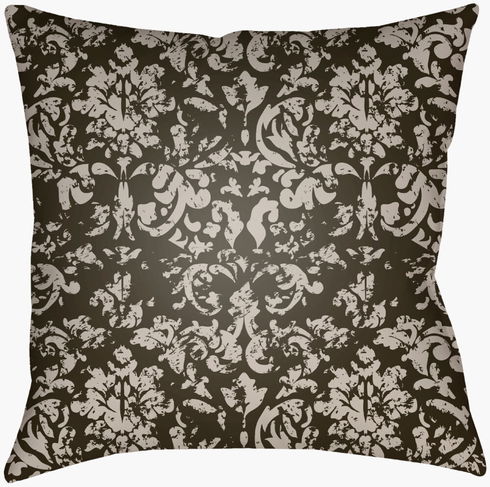 Moody Damask Accent Pillow
