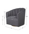 Cuthbert Modern Swivel Chair thumbnail 2