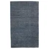 Jaipur Living Origin SAG13 Handknotted Solid Dark Blue Area Rug (10'x14') thumbnail 1
