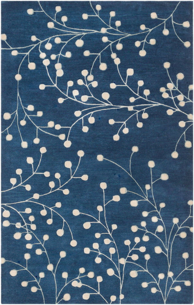 Athena Handmade Rug, by Surya, 8' length x 5' width