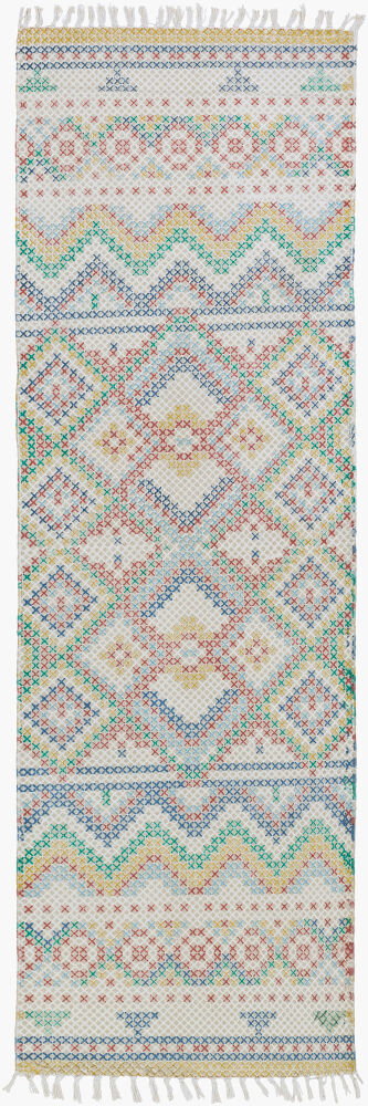 Chaska Handmade Rug, by Surya, 8' length x 2'6" width