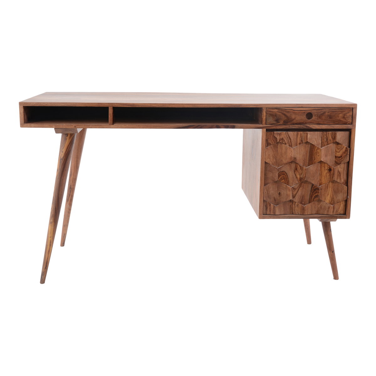 O2 Desk Natural, by Moe's Home, 53.5" width x 30" height x 21.5" depth View 1