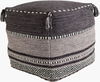 Trenza Pouf, Ottoman by Surya, 18" width x 18" height thumbnail