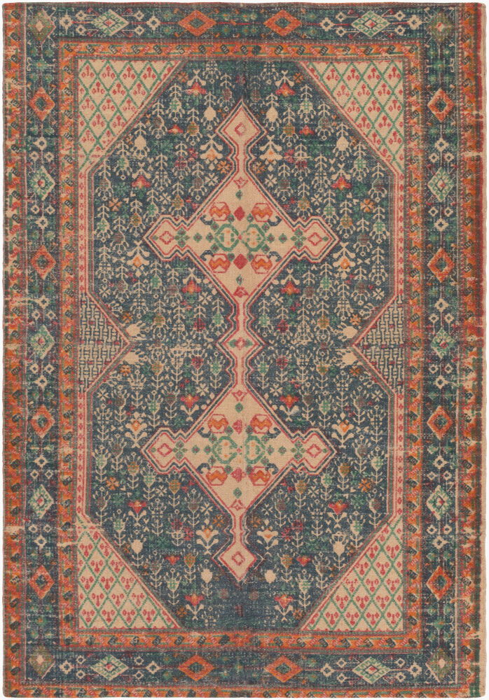 Shadi Handmade Rug, by Surya, 1'6" length x 1'6" width