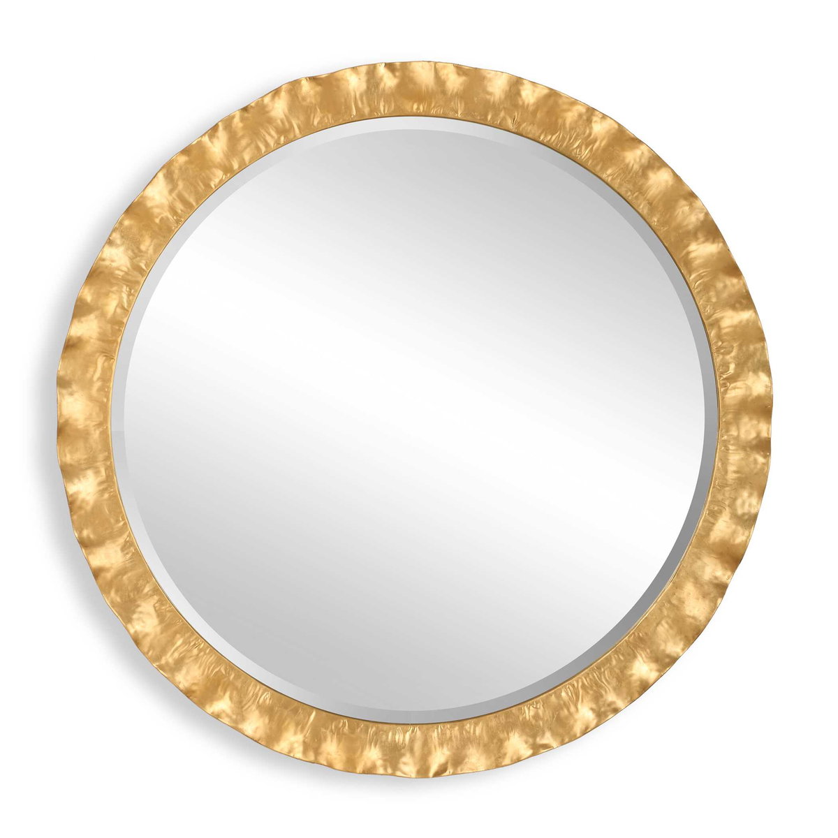 Haya Round Gold Mirror, by Uttermost, 39.75" width x 39.75" height x 2" depth View 1