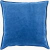Cotton Velvet Accent Pillow, Decorative Pillow by Surya, 22" length x 22" width thumbnail