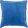 Cotton Velvet Accent Pillow Down, Decorative Pillow by Surya, 20" length x 20" width thumbnail