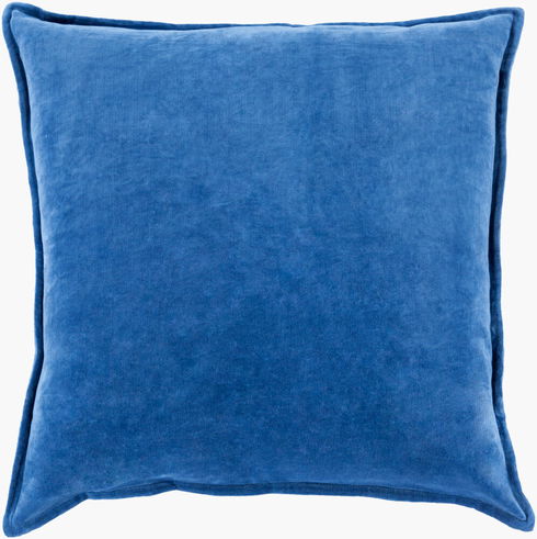 Cotton Velvet Lumbar Pillow