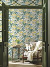 Amalfi Blue & Green Peel & Stick Wallpaper thumbnail 1