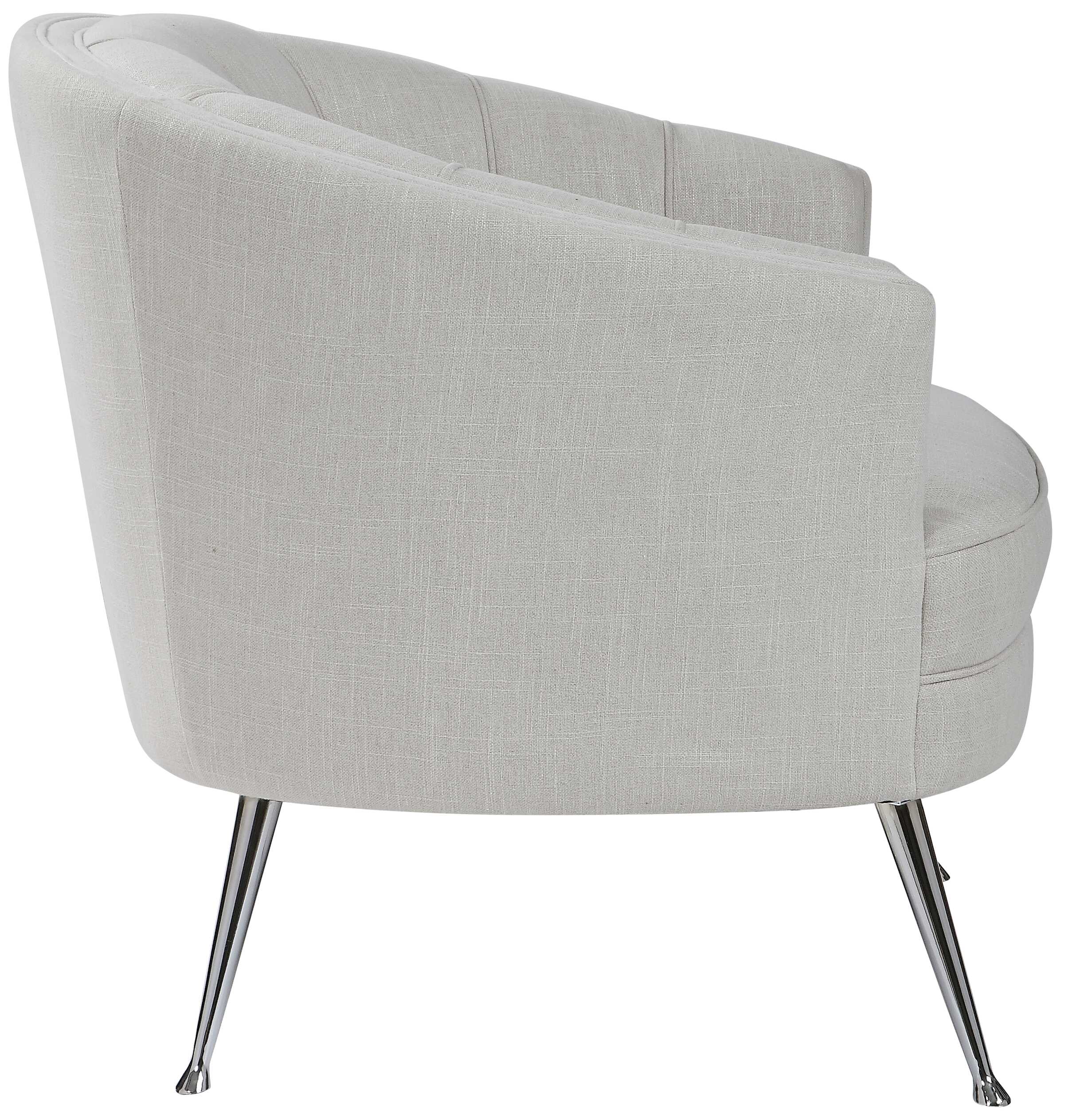 Janie Mid-Century Accent Chair large image 
